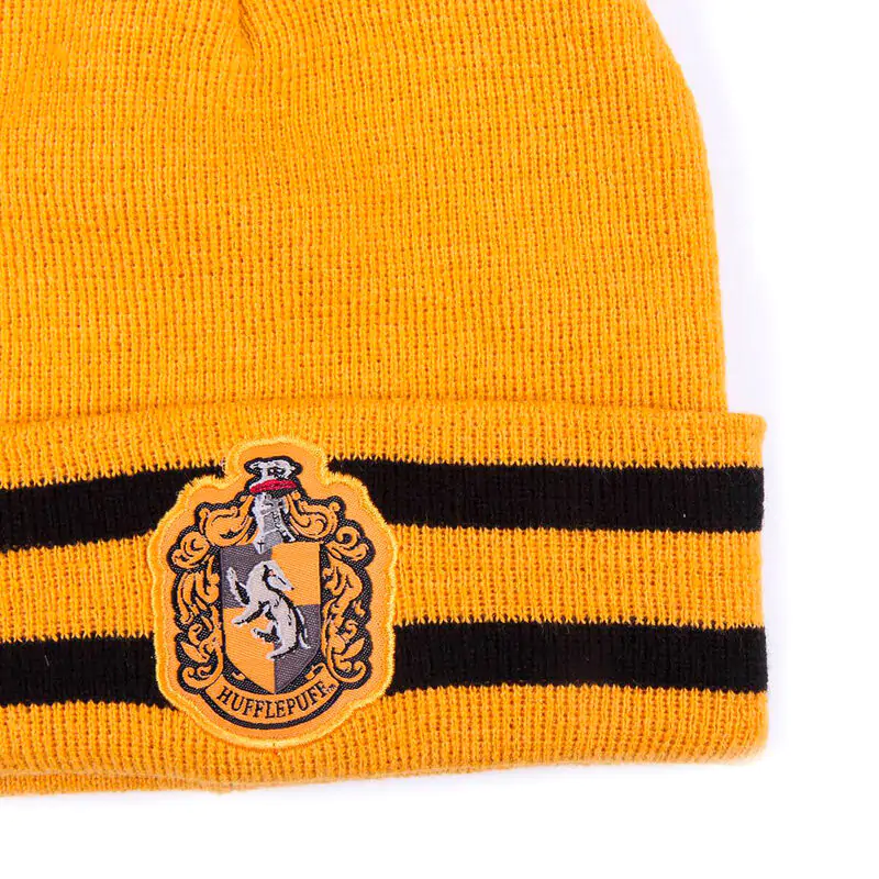 Harry Potter Hufflepuff beanie &amp; scarf set product photo