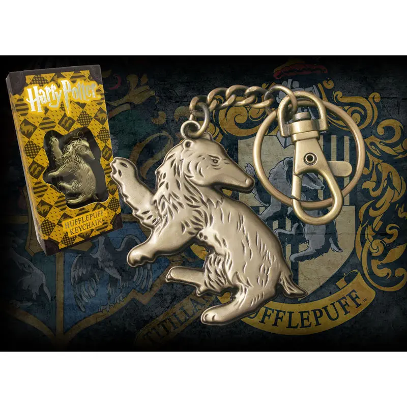 Harry Potter Metal Keychain Hufflepuff 7 cm product photo