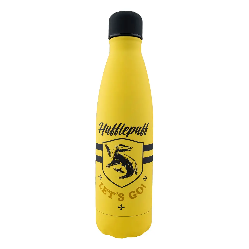 Harry Potter Thermo Water Bottle Hufflepuff Let's Go product photo