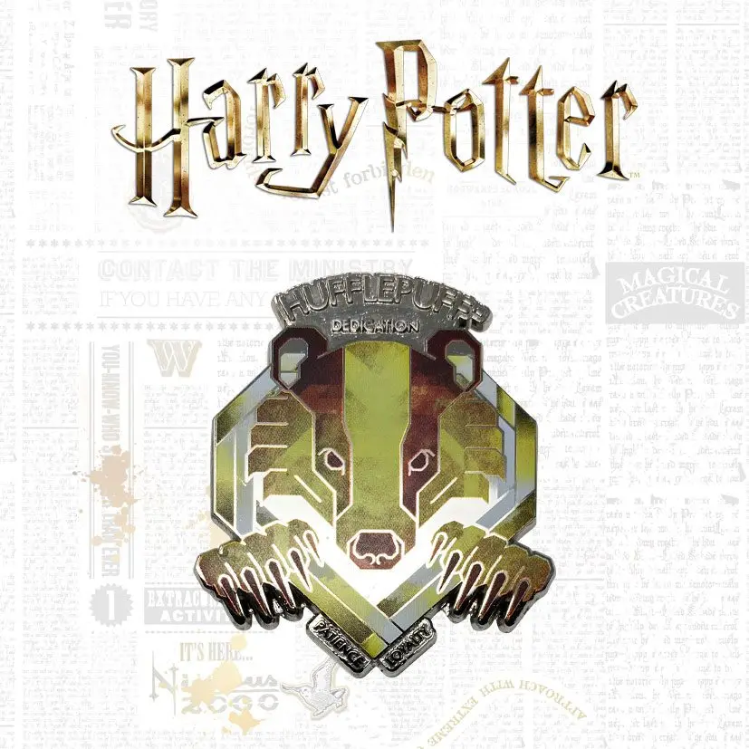 Harry Potter Pin Badge Hufflepuff Limited Edition product photo