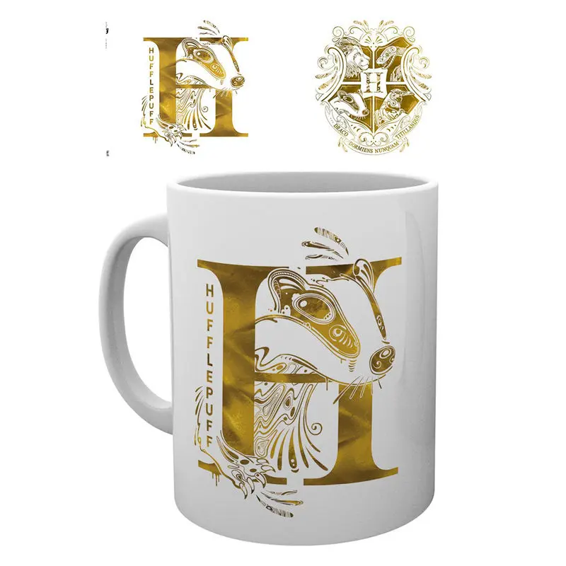 Harry Potter Hufflepuff Monogram mug product photo