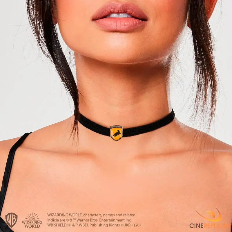 Harry Potter Choker with Pendant Hufflepuff product photo