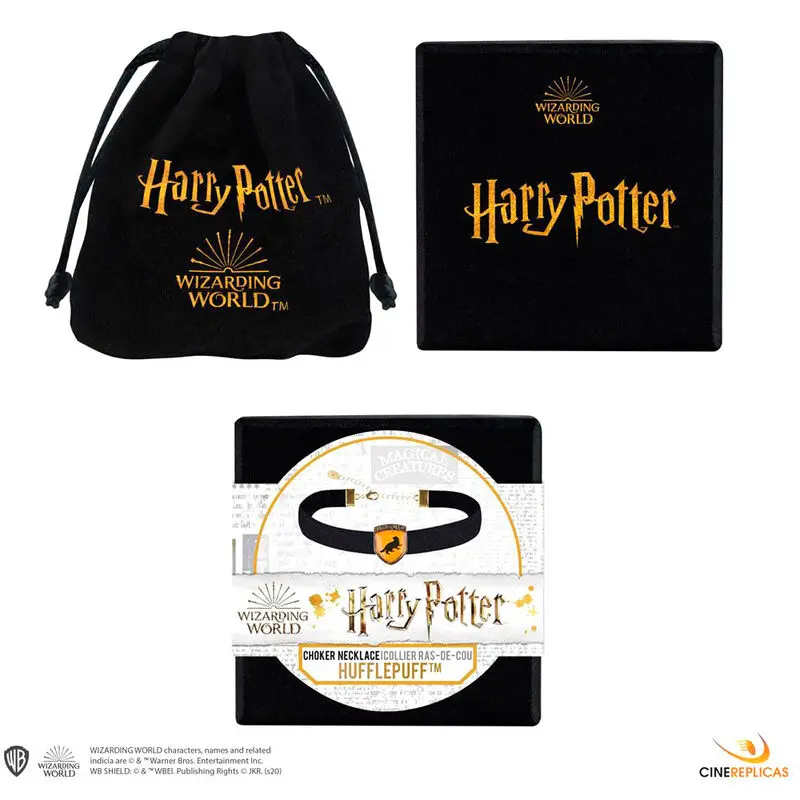 Harry Potter Choker with Pendant Hufflepuff product photo