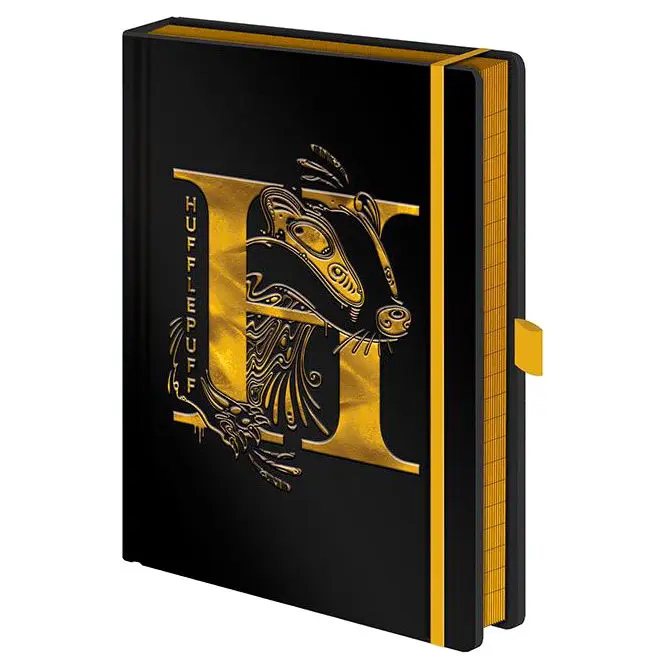 Harry Potter Premium Notebook A5 Hufflepuff Foil termékfotó