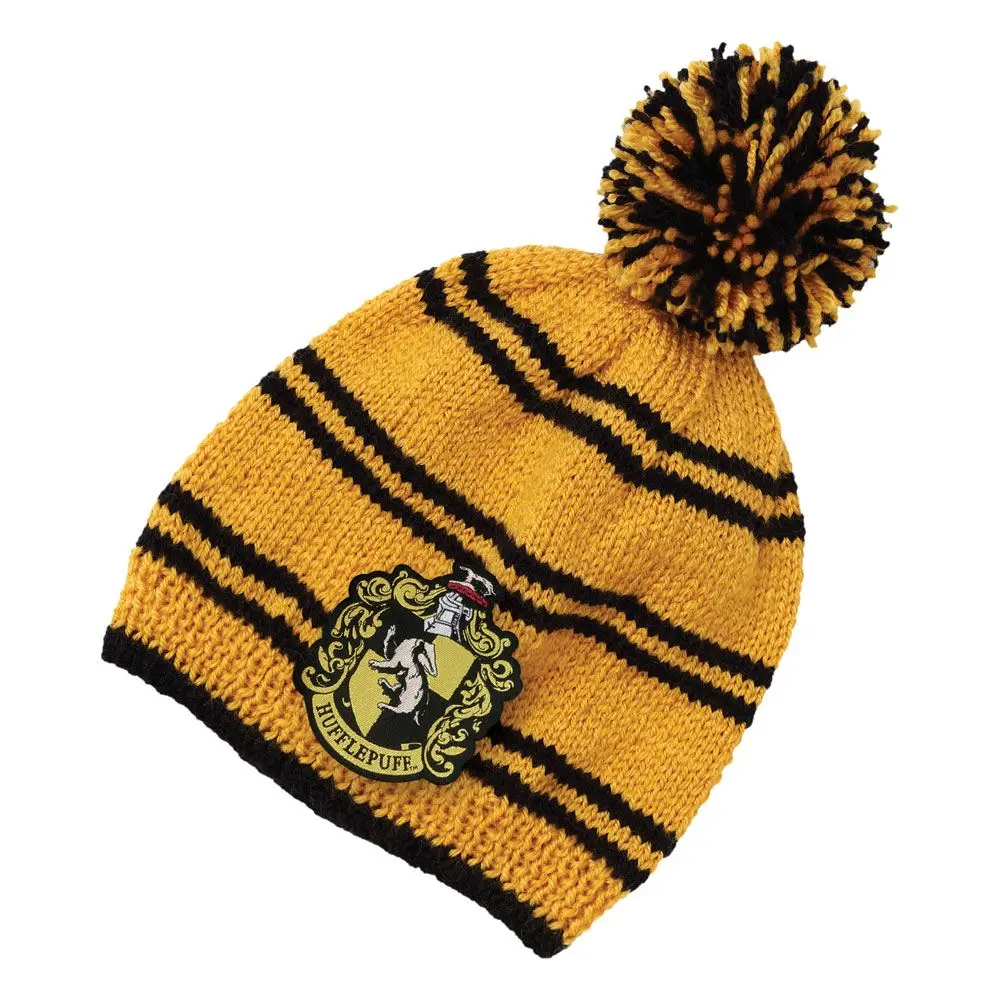 Harry Potter Knitting Kit Beanie Hat Hufflepuff product photo