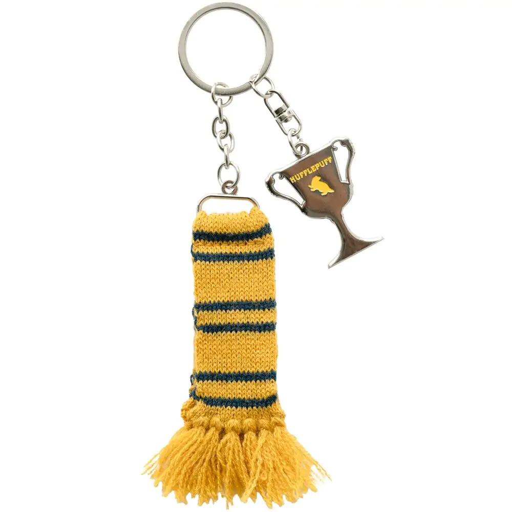 Harry Potter Hufflepuff scarf keychain product photo