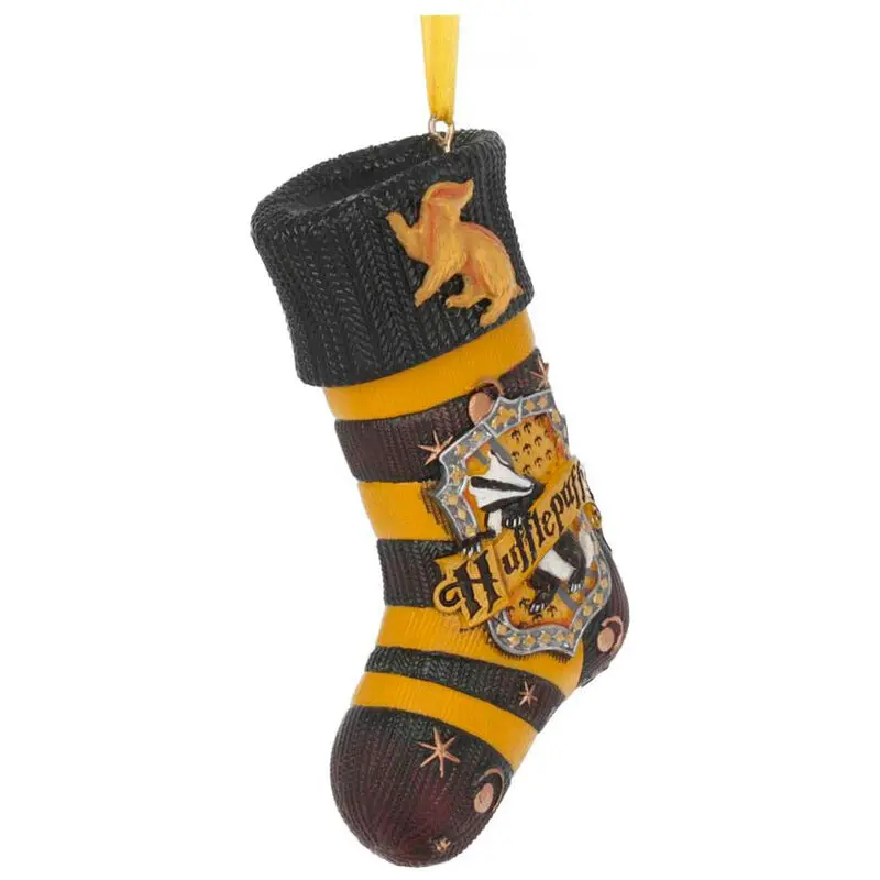 Harry Potter Hufflepuff Stocking hanging ornament termékfotó