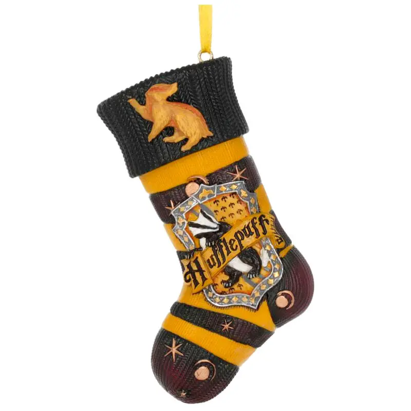 Harry Potter Hufflepuff Stocking hanging ornament termékfotó