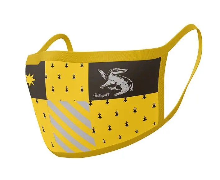 Harry Potter Face Masks 2-Pack Hufflepuff product photo