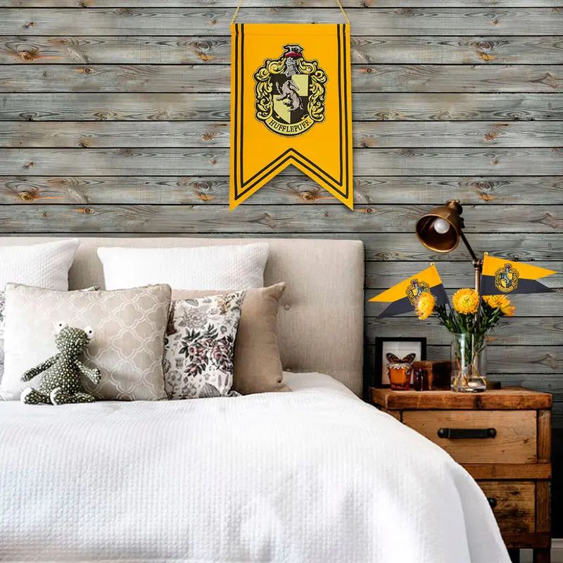 Harry Potter Hufflepuff banner and pennant product photo