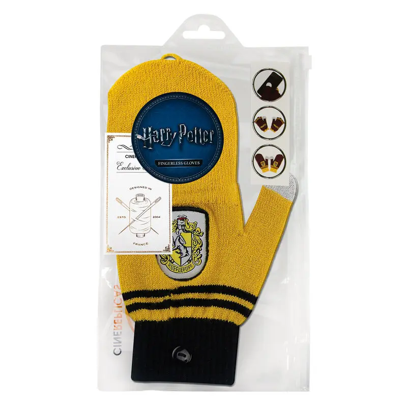 Harry Potter Gloves (Fingerless) Hufflepuff product photo