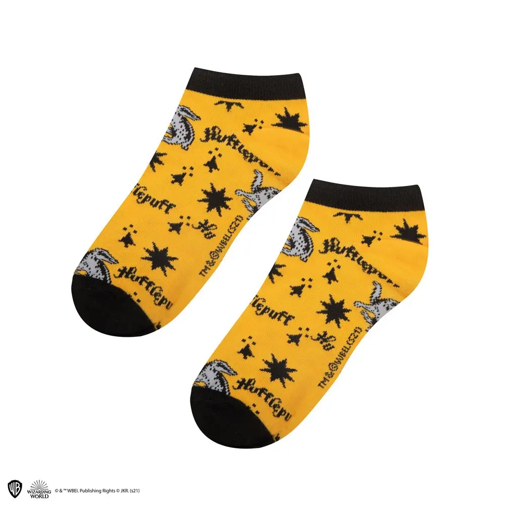 Harry Potter Ankle Socks 3-Pack Hufflepuff product photo