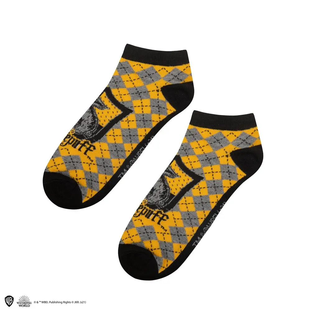 Harry Potter Ankle Socks 3-Pack Hufflepuff product photo