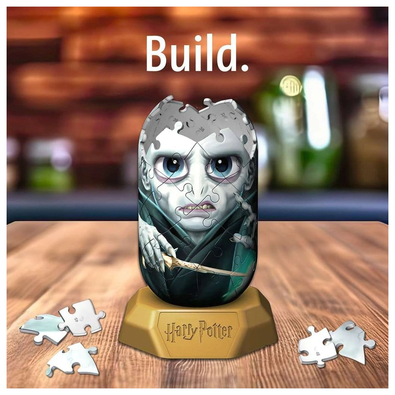 Harry Potter Hylkies 3D Jigsaw Puzzle #40 Voldemort 12 cm product photo