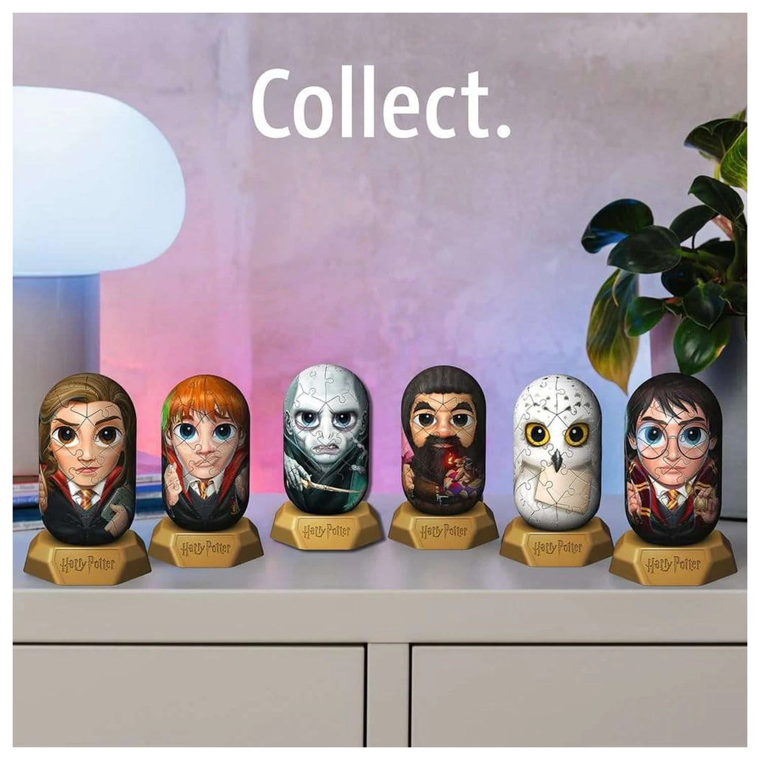 Harry Potter Hylkies 3D Jigsaw Puzzle #40 Voldemort 12 cm product photo