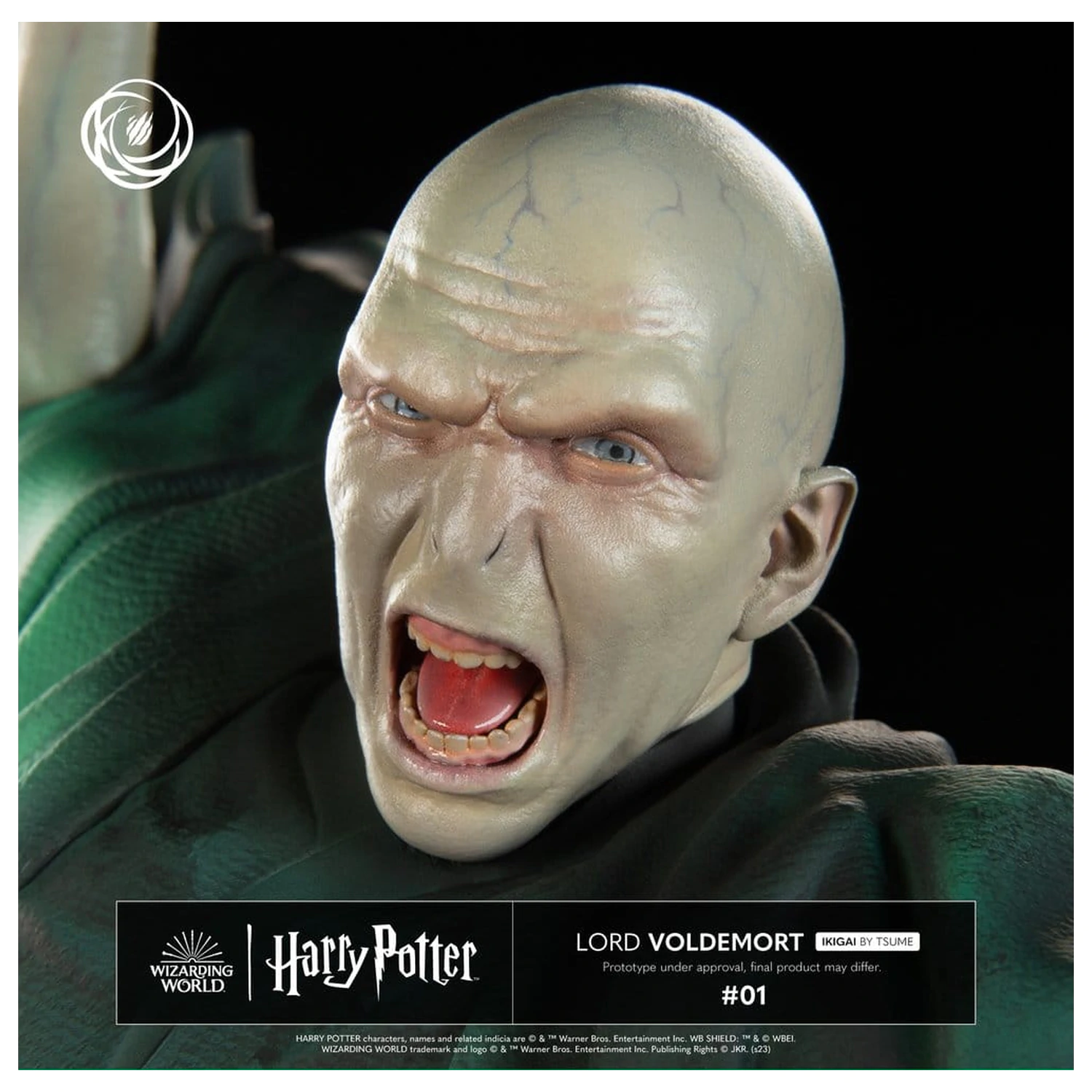 Harry Potter IKIGAI Figure 1/6 Lord Voldemort 32 cm product photo