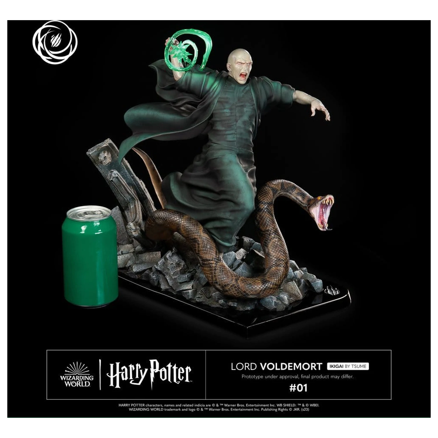 Harry Potter IKIGAI Figure 1/6 Lord Voldemort 32 cm product photo
