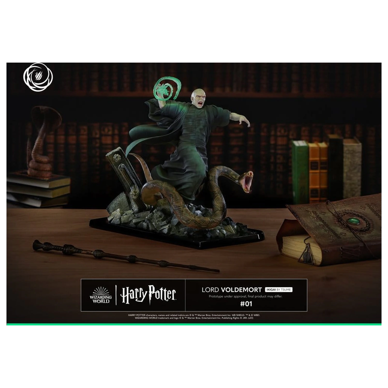 Harry Potter IKIGAI Figure 1/6 Lord Voldemort 32 cm product photo