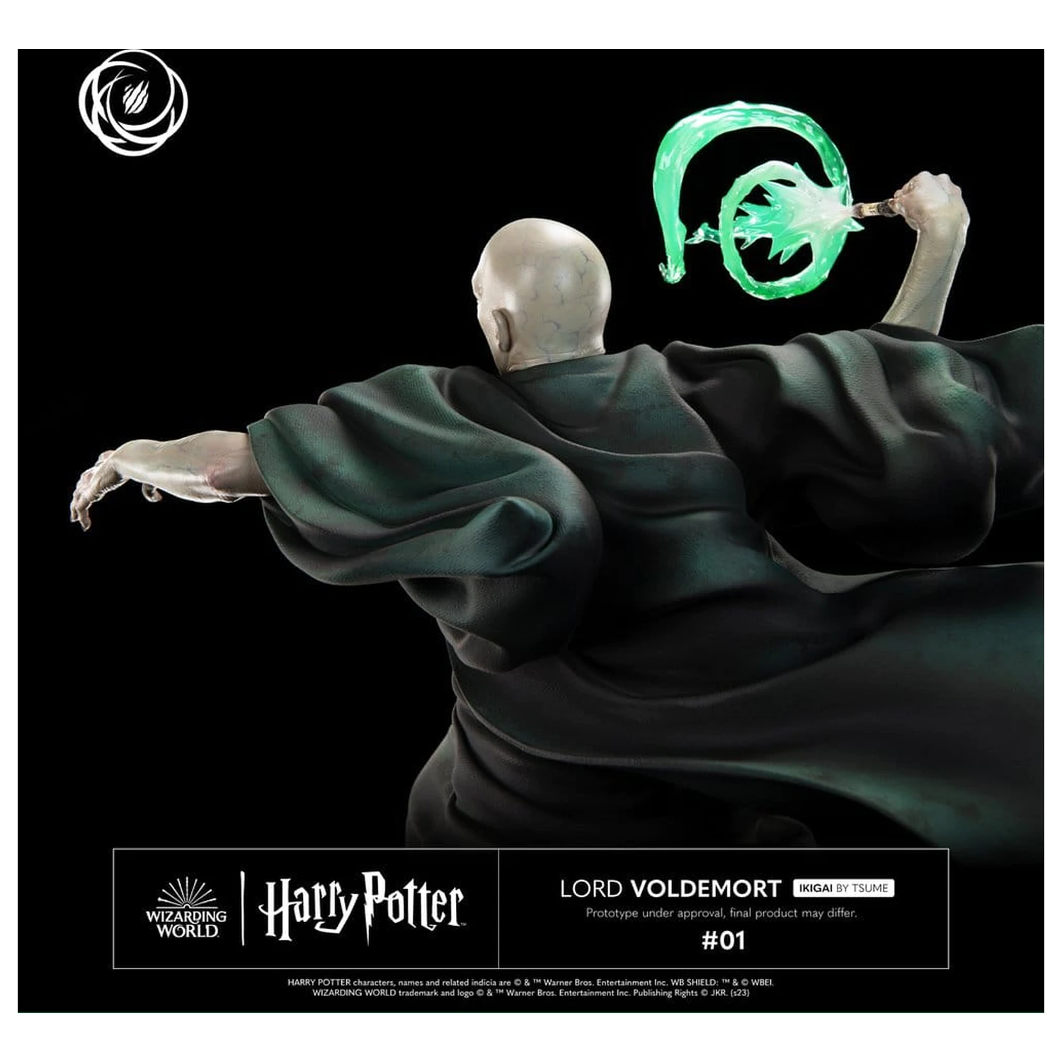 Harry Potter IKIGAI Figure 1/6 Lord Voldemort 32 cm product photo