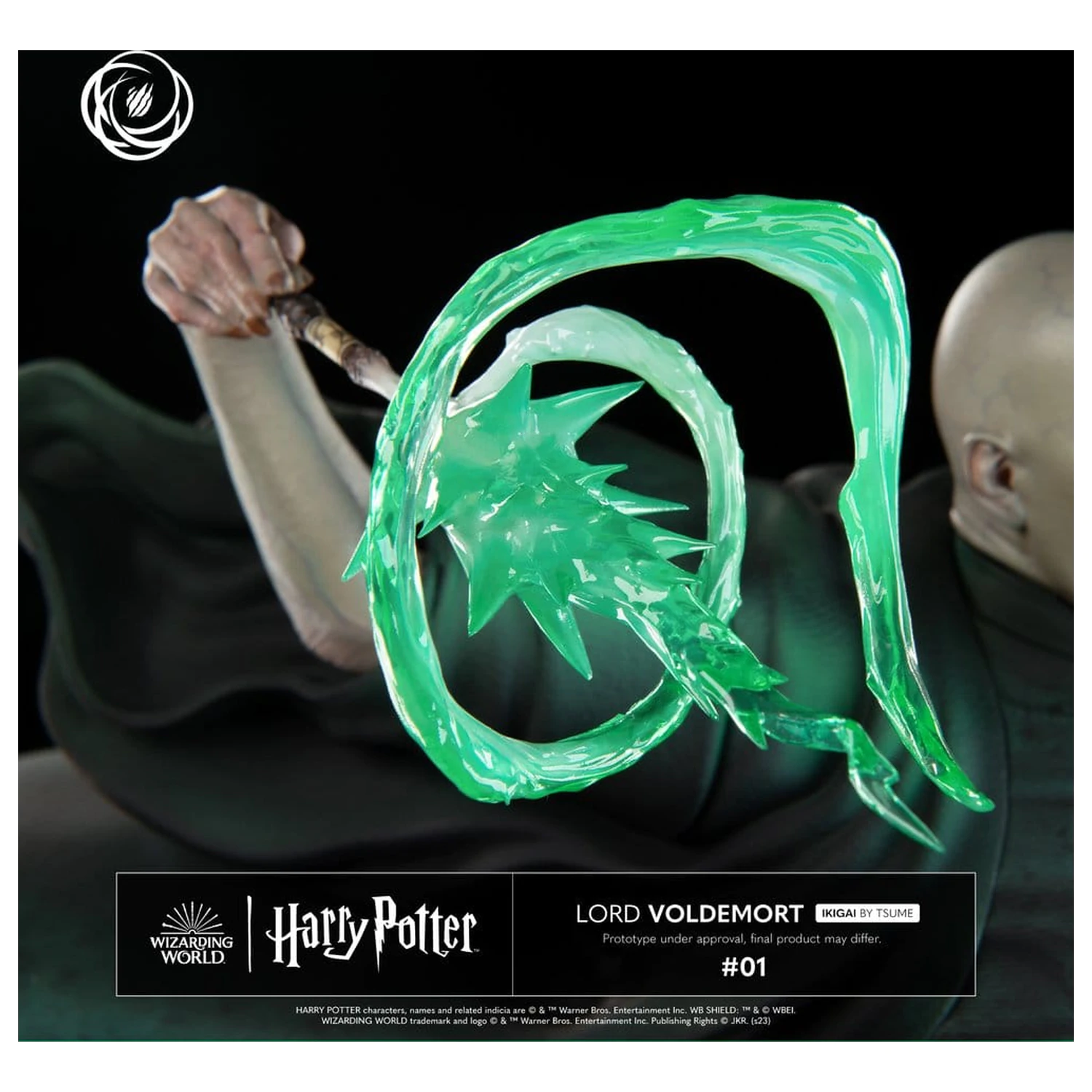 Harry Potter IKIGAI Figure 1/6 Lord Voldemort 32 cm product photo