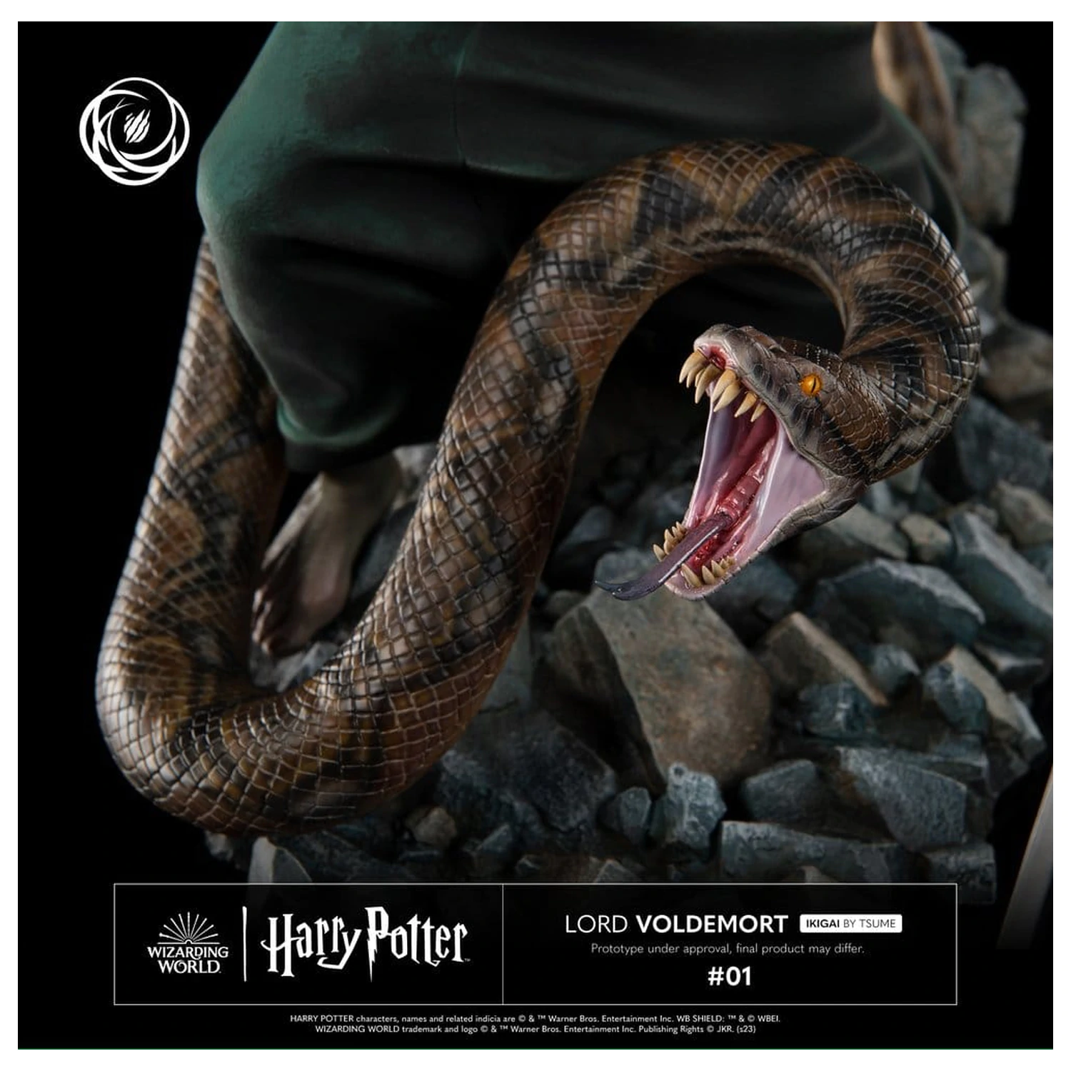 Harry Potter IKIGAI Figure 1/6 Lord Voldemort 32 cm product photo