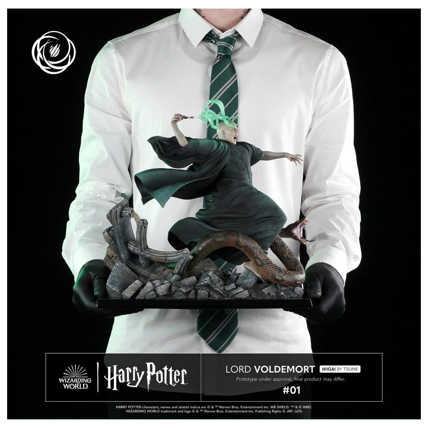 Harry Potter IKIGAI Figure 1/6 Lord Voldemort 32 cm product photo
