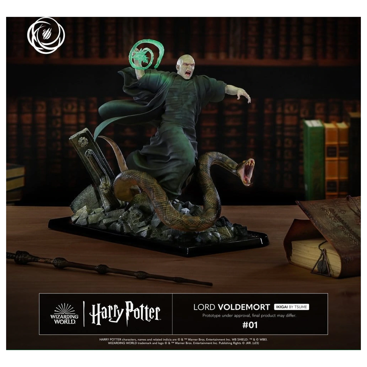 Harry Potter IKIGAI Figure 1/6 Lord Voldemort 32 cm product photo