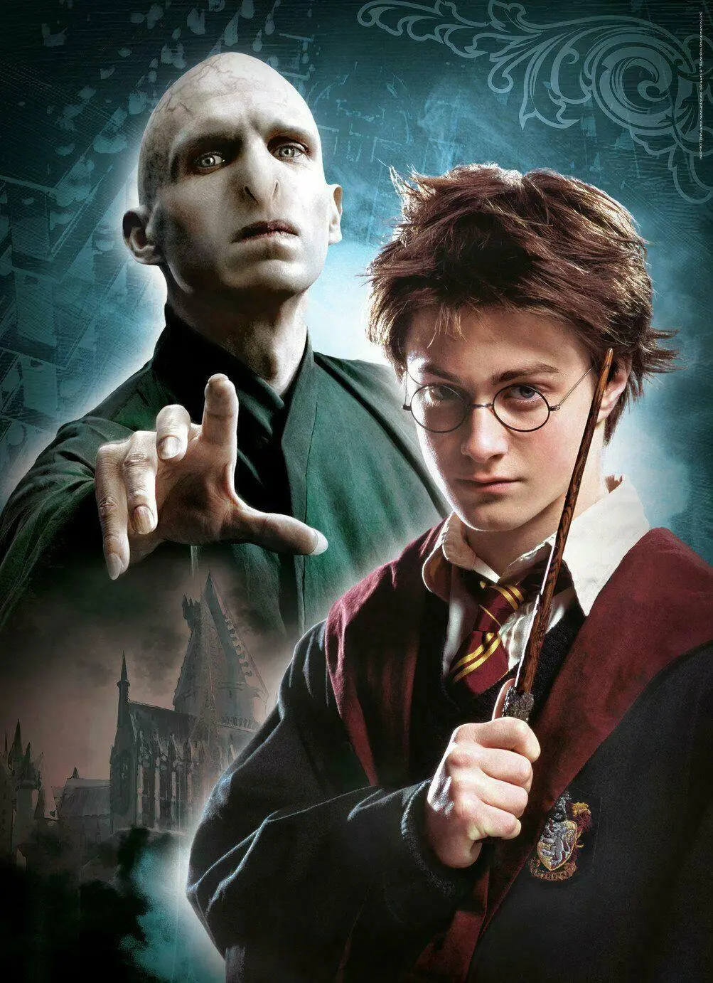 Harry Potter Multi Jigsaw Puzzle Characters (3 x 1000 pieces) product photo