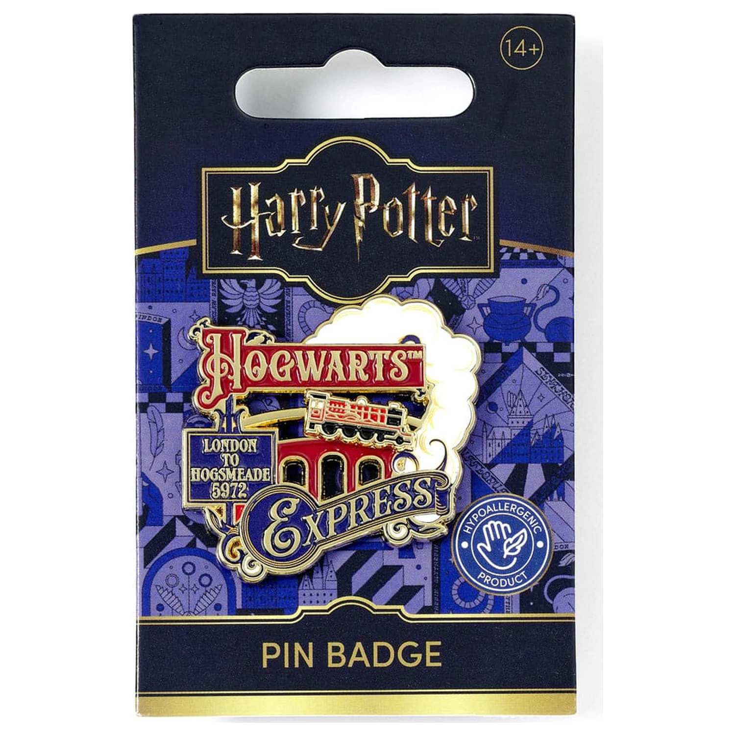 Harry Potter Pin Badge Hogwarts Express (Golden Tone) product photo