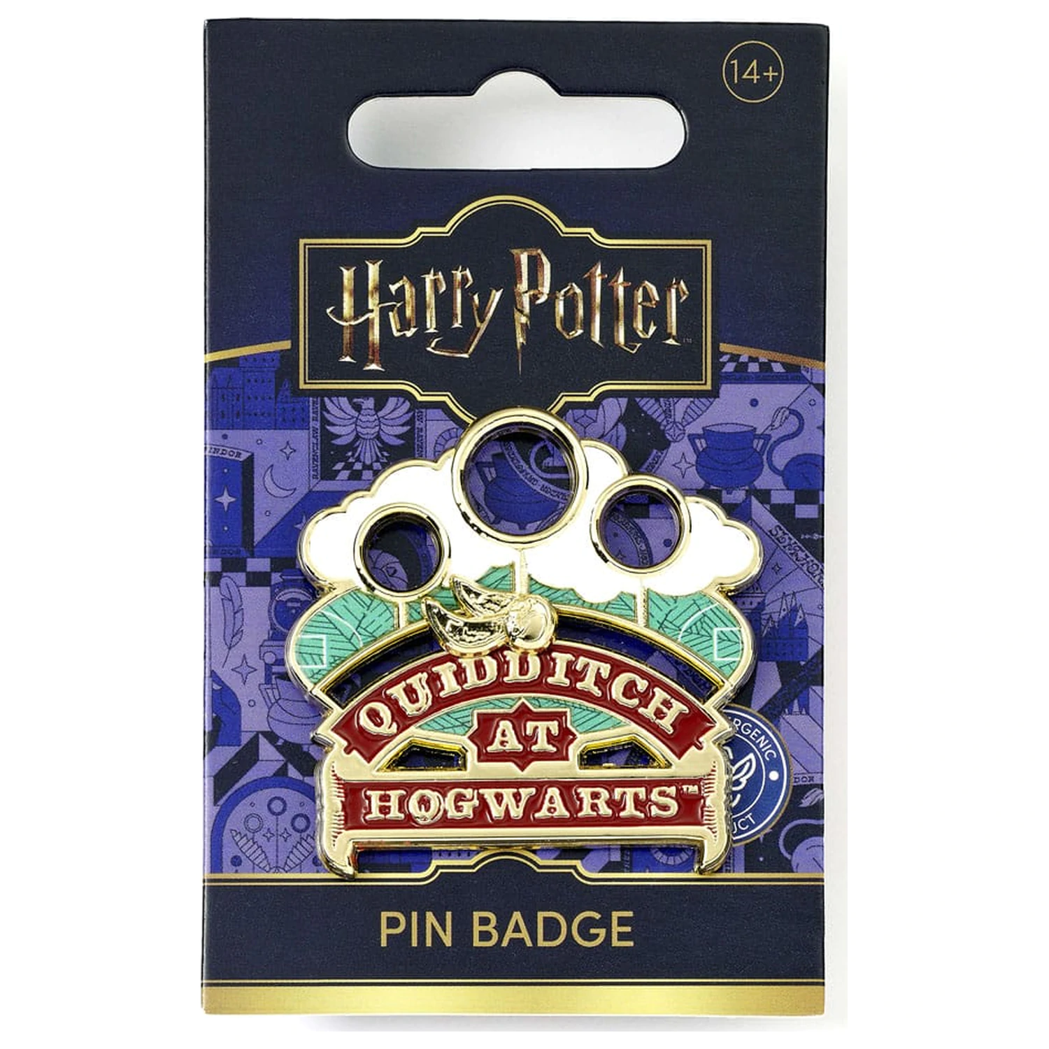 Harry Potter Pin Badge Quidditch (Golden Tone) product photo