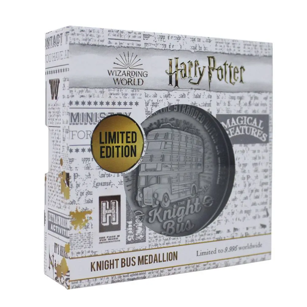 Harry Potter Medallion Knight Bus Limited Edition product photo