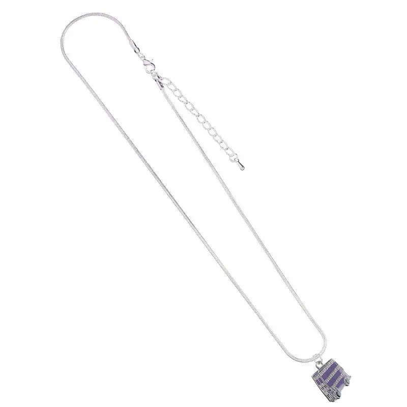 Harry Potter Pendant &amp; Necklace Knight Bus (silver plated) product photo