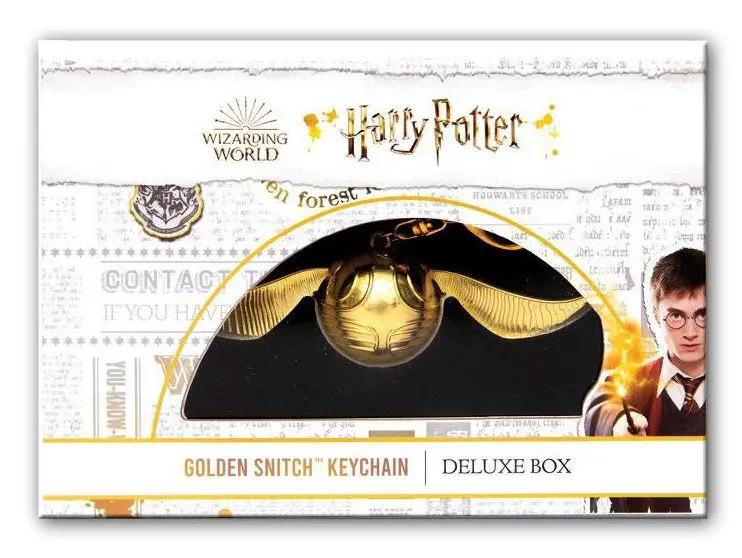 Harry Potter Keychain Golden Snitch Deluxe Box 12 cm product photo