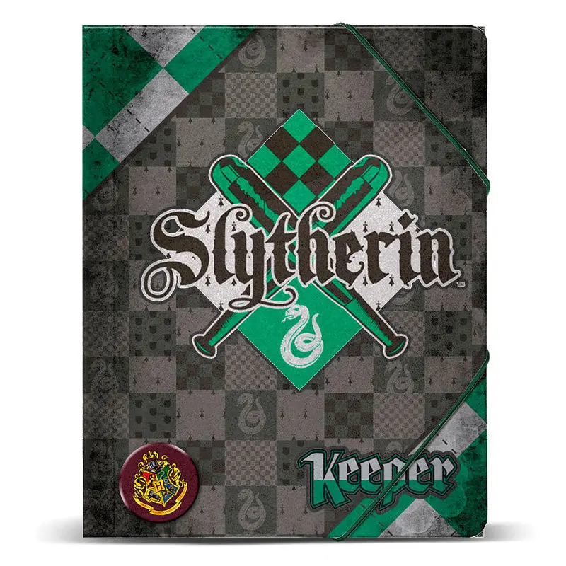 Harry Potter Quidditch Slytherin A4 folder product photo