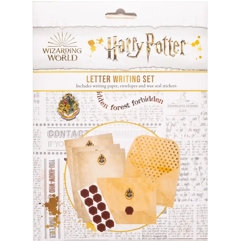 Harry Potter writing set product photo