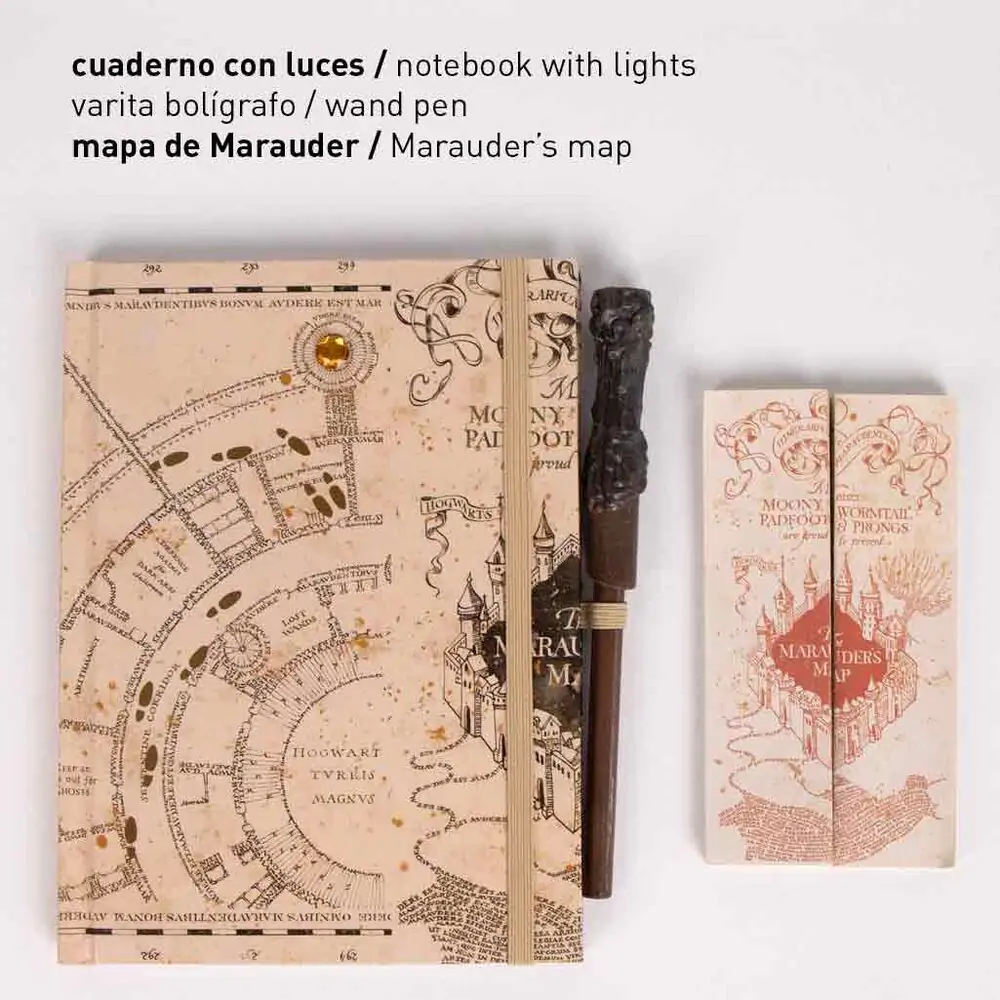 Harry Potter Stationery Set Marauder's Map termékfotó