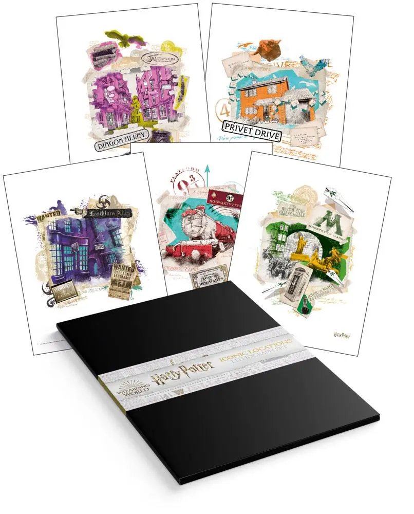 Harry Potter Lithograph 10-Set 36 x 28 cm product photo