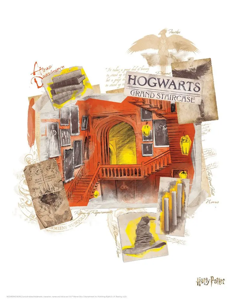 Harry Potter Lithograph 10-Set 36 x 28 cm product photo