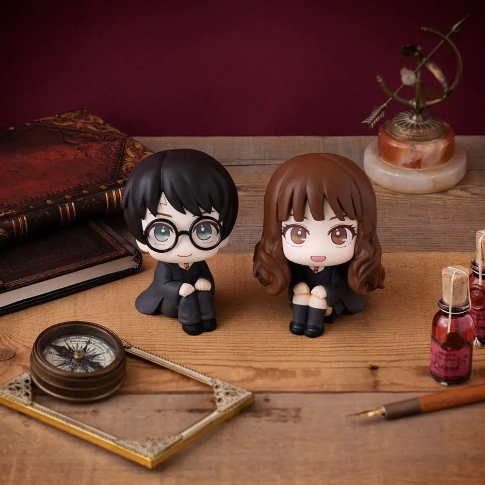 Harry Potter Look Up PVC Statue Hermione & Harry 11 cm termékfotó