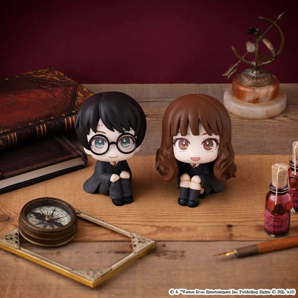 Harry Potter Look Up PVC Statue Hermione & Harry 11 cm termékfotó