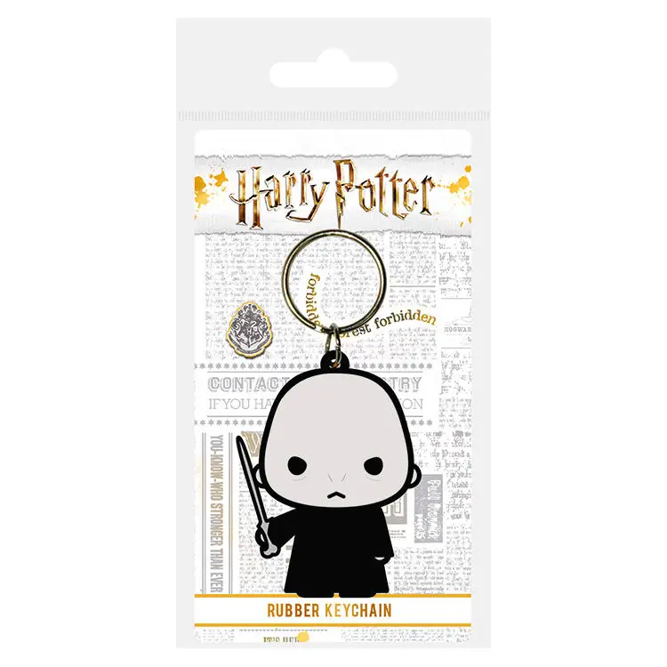Harry Potter Rubber Keychain Chibi Voldemort 6 cm product photo