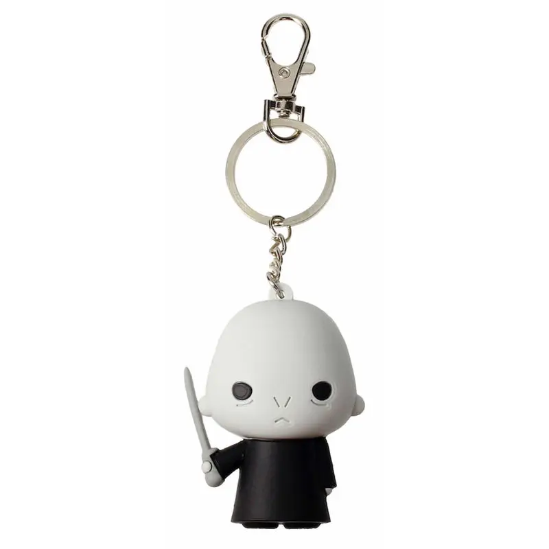 Harry Potter Lord Voldemort rubber keychain product photo