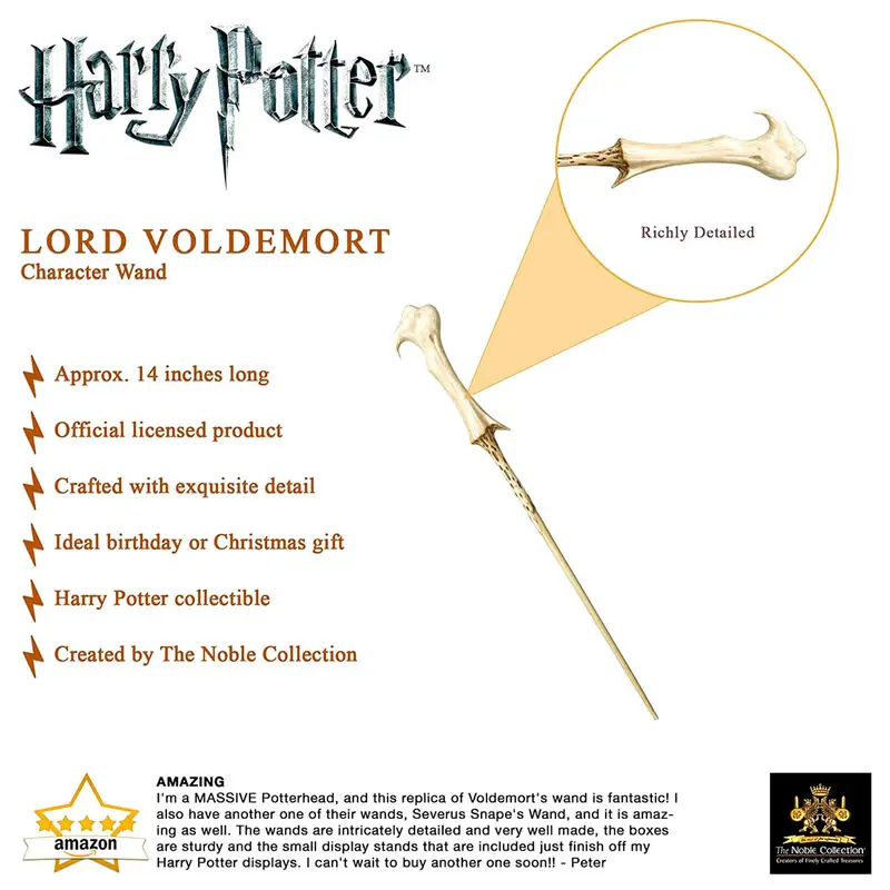 Harry Potter Wand Lord Voldemort (Character-Edition) product photo