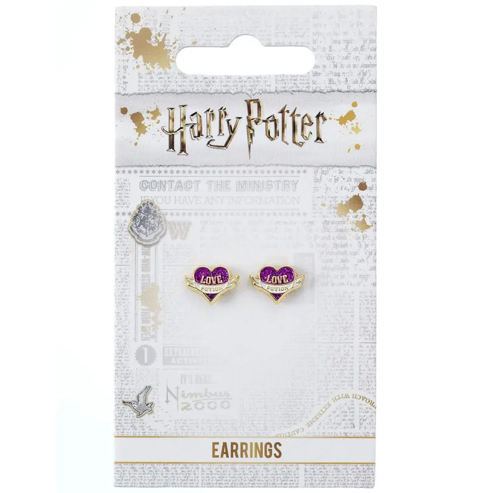 Harry Potter Earrings Love Potion (Gold plated) product photo