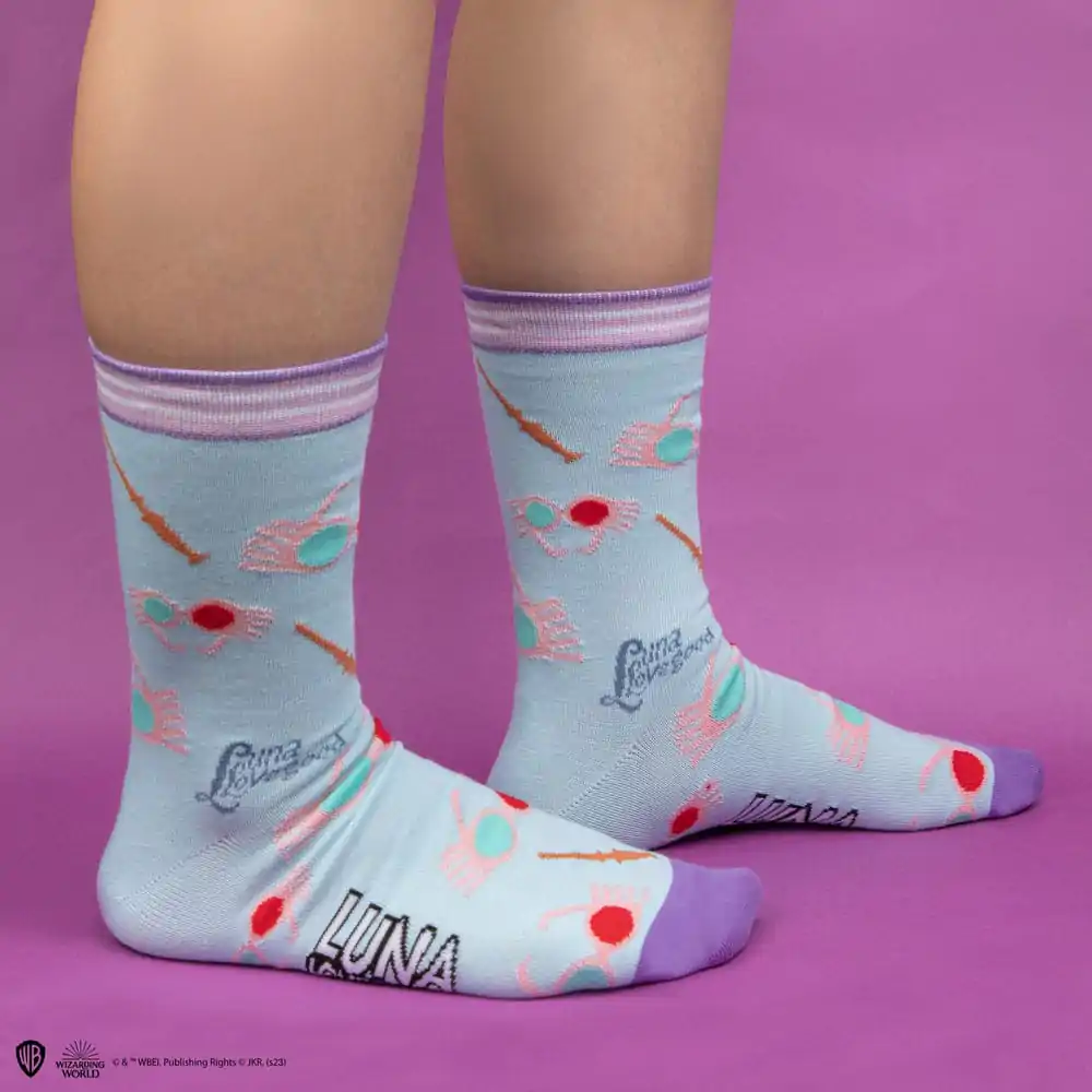 Harry Potter Socks 3-Pack Luna Lovegood termékfotó