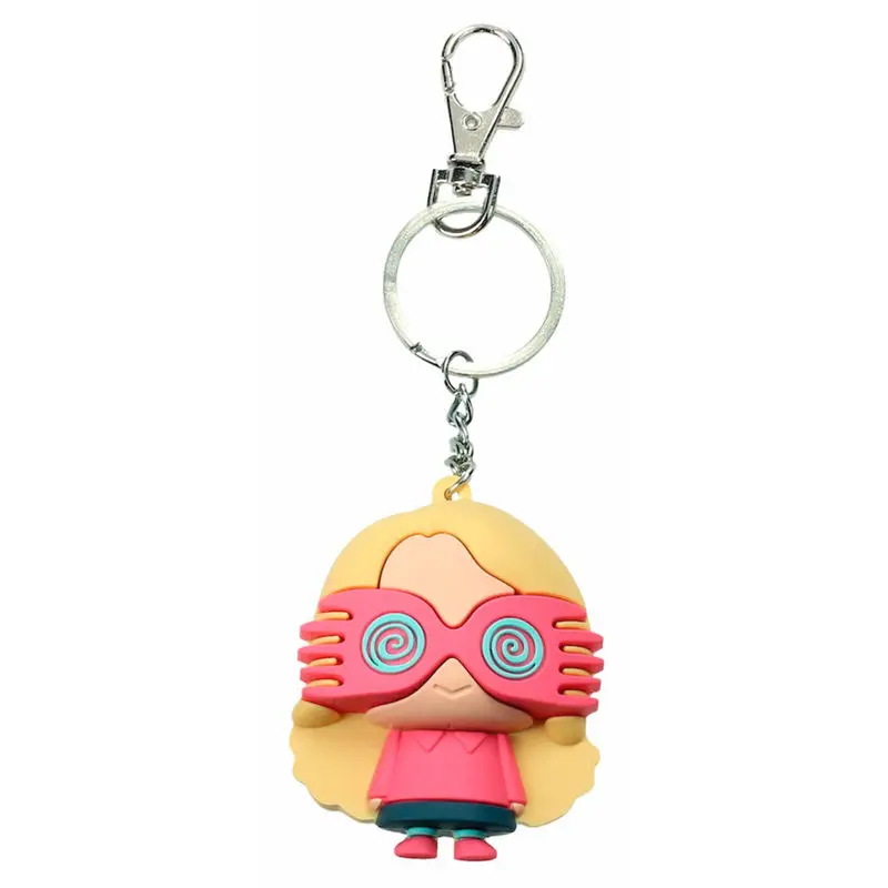 Harry Potter Luna Lovegood rubber keychain product photo