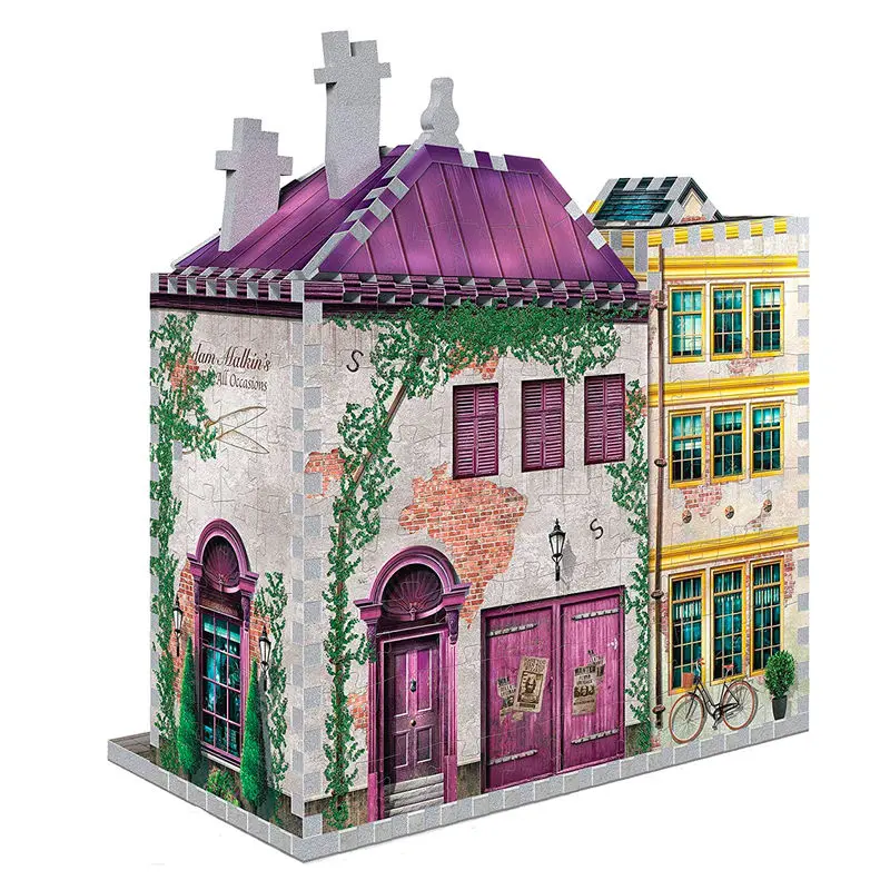 Harry Potter Madame Malkins & Florean Fortecsue's Ice Cream shop 3D puzzle product photo