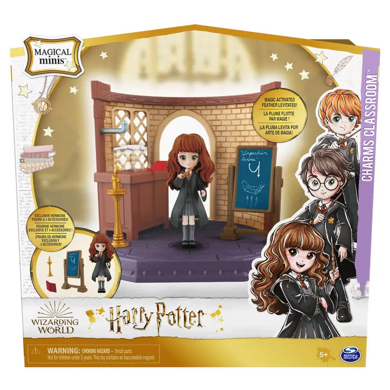 Harry Potter Magic Enchantments Classroom + Hermione figure 5cm product photo