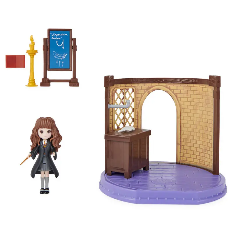 Harry Potter Magic Enchantments Classroom + Hermione figure 5cm product photo