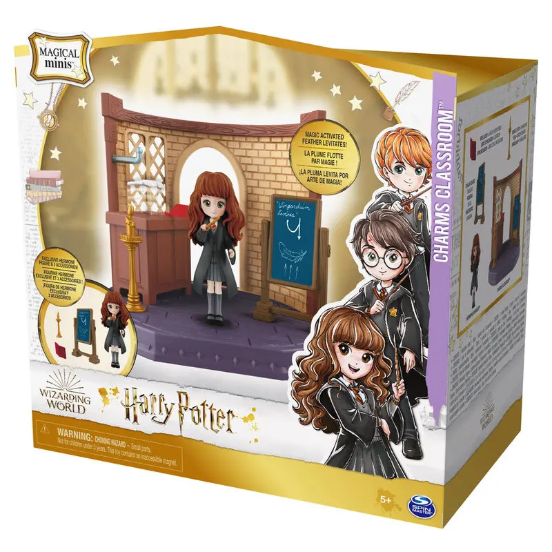 Harry Potter Magic Enchantments Classroom + Hermione figure 5cm product photo